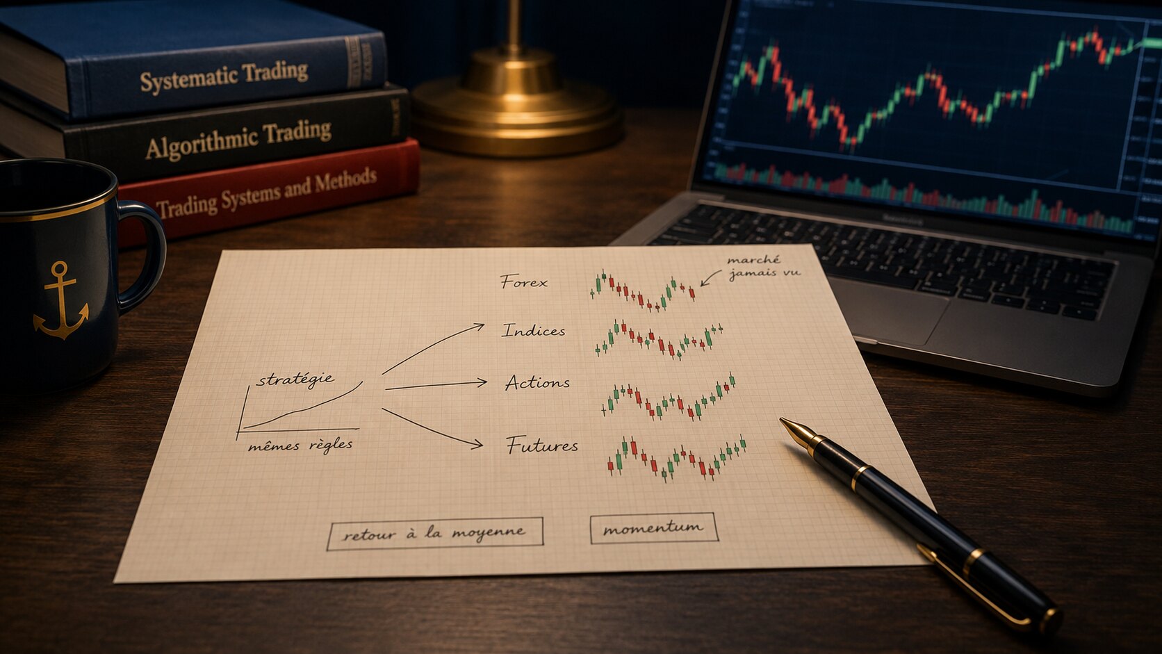 Stratégie de trading testée sur plusieurs marchés pour vérifier sa robustesse